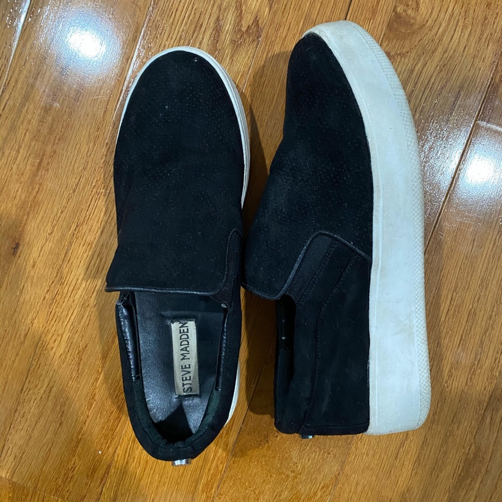 Steve Madden Women’s Slip On Platform Shoe/Sneaker